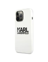 Kup Etui Karl Lagerfeld KLHCP13XSLKLWH Apple iPhone 13 Pro Max Silicone Stack Logo bílý/white - KLD698WHT - {ean13} - Sklep Home Screen