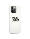 Kup Etui Karl Lagerfeld KLHCP13XSLKLWH Apple iPhone 13 Pro Max Silicone Stack Logo bílý/white - KLD698WHT - {ean13} - Sklep Home Screen