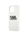 Kup Etui Karl Lagerfeld KLHCP13XSLKLWH Apple iPhone 13 Pro Max Silicone Stack Logo bílý/white - KLD698WHT - {ean13} - Sklep Home Screen