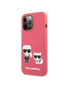Kup Etui Karl Lagerfeld KLHCP13XSSKCP Apple iPhone 13 Pro Max hardcase roz/roz Silicon Karl & Choupette - KLD699PNK - {ean13} - Sklep Home Screen