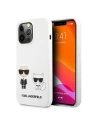 Etui Karl Lagerfeld KLHCP13XSSKCW Apple iPhone 13 Pro Max hardcase alb/white Silicon Karl & Choupette