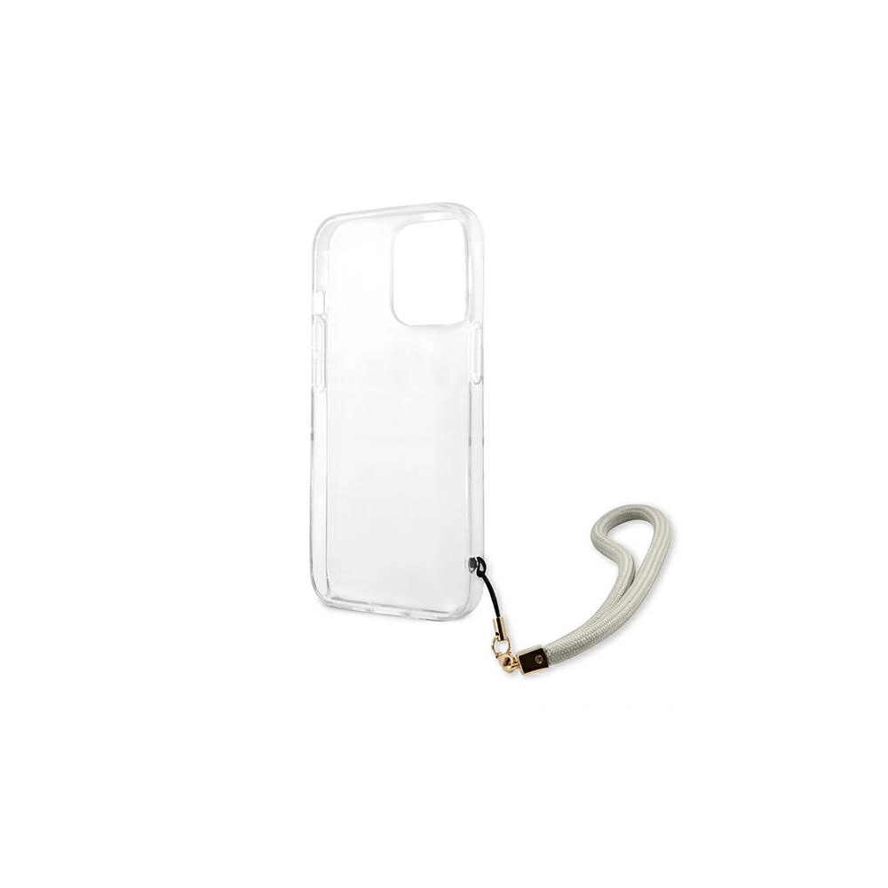 Etui Guess GUHCP13XKMABGR Apple iPhone 13 Pro Max szary/grey hardcase Marble Strap Collection