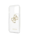 Buy Guess GUHCP13XKS4GGO Apple iPhone 13 Pro Max Transparent hardcase 4G Gold Charms Collection - GUE1344CL - {ean13} - Home Screen Store Europe