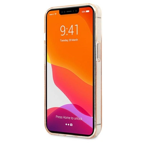 Kup Etui Guess GUHCP13XPCUGL4GGO Apple iPhone 13 Pro Max arany kemény tok Glitter 4G Nagy Logó - GUE1346GLD - {ean13} - Sklep Home Screen