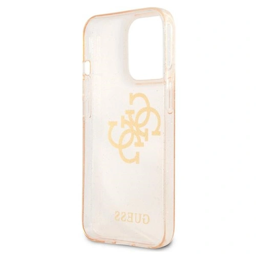 Kup Etui Guess GUHCP13XPCUGL4GGO Apple iPhone 13 Pro Max auriu/gold hard case Glitter 4G Big Logo - GUE1346GLD - {ean13} - Sklep Home Screen