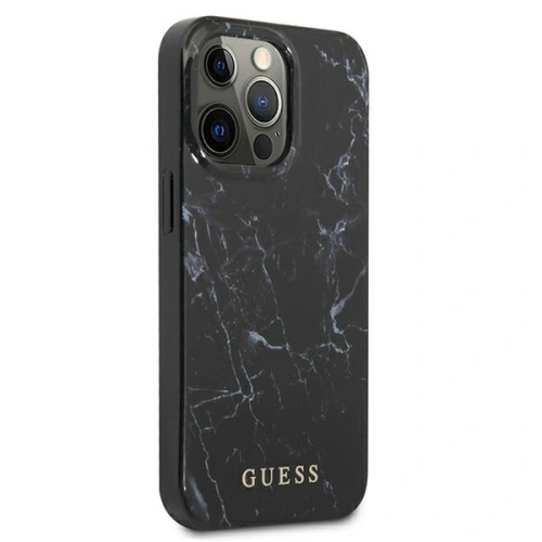 Kup Etui Guess GUHCP13XPCUMABK Apple iPhone 13 Pro Max negru/black hardcase Marble - GUE1347BLK - {ean13} - Sklep Home Screen
