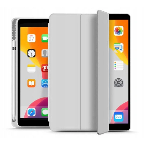Kup Etui Tech-Protect SC Pen Apple iPad 10.2 2019/2020/2021 (7., 8. a 9. generace) Světle šedá - THP674GRY - {ean13} - Sklep Home Screen