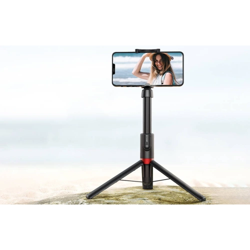 Buy Selfie stick, Bluetooth tripod BlitzWolf BW-BS10 Plus for smartphones (black) - BLZ392 - {ean13} - Home Screen Store Europe