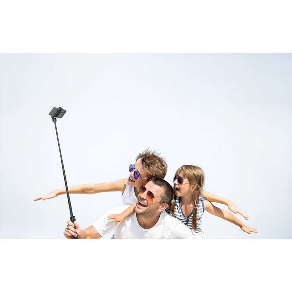 Selfie stick, statyw Bluetooth BlitzWolf BW-BS10 Plus do smartfonów (czarny)