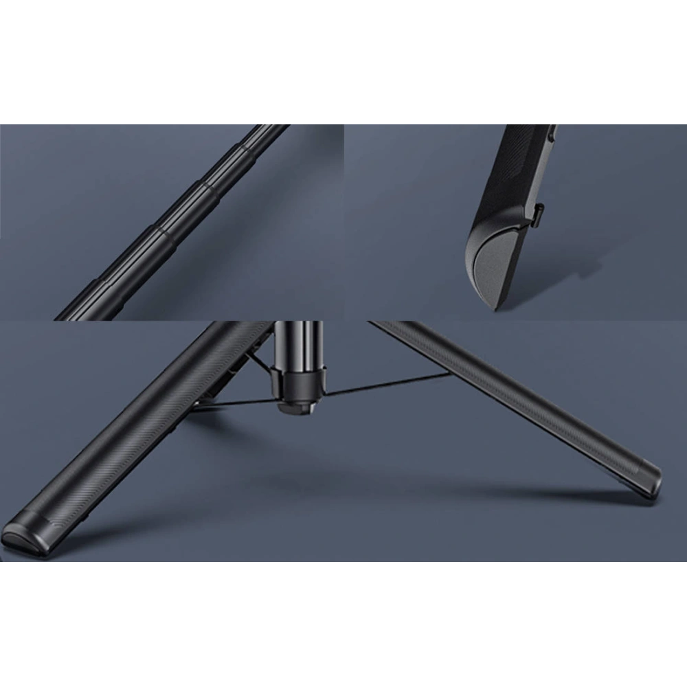 Selfie stick, statyw Bluetooth BlitzWolf BW-BS10 Plus do smartfonów (czarny)