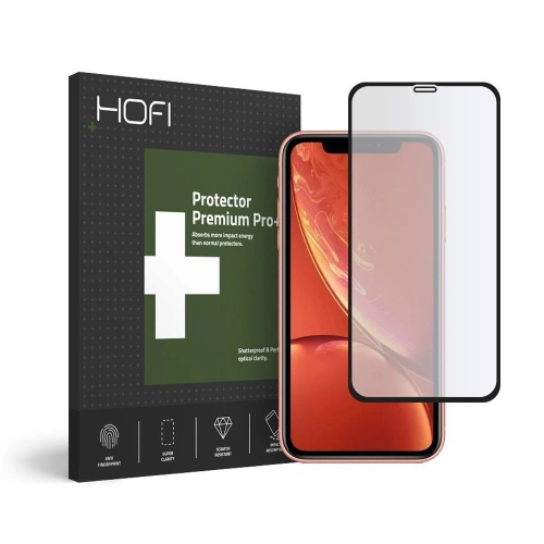 Kup Hybriertes Glas Hofi Hybrid Glass Apple iPhone 11 Schwarz - HOFI011BLK - {ean13} - Sklep Home Screen