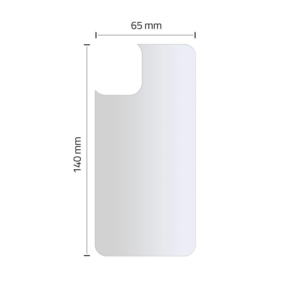 Szkło hybrydowe na tył Hofi Glass Pro+ Back Protector Apple iPhone 11