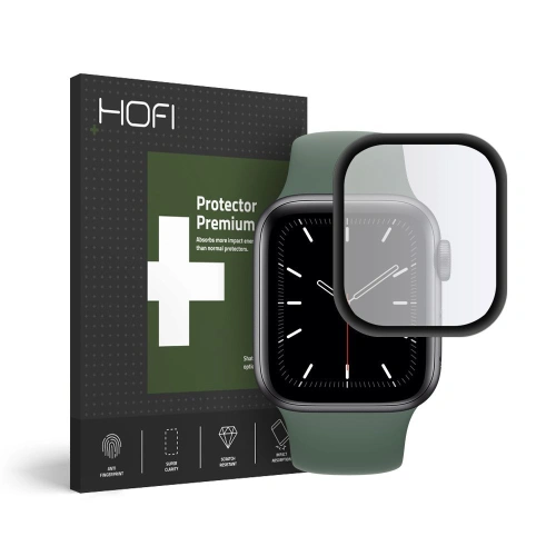 Kup Hibrid üveg Hofi Hybrid Glass Apple Watch 44mm Fekete - HOFI022BLK - {ean13} - Sklep Home Screen
