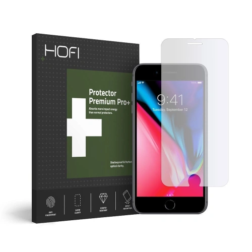 Kup Hybidní sklo Hofi Hybrid Glass Apple iPhone SE 2022/SE 2020/8/7 - HOFI024 - {ean13} - Sklep Home Screen