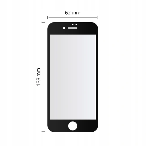 Kup Hybridglas Hofi Ultraflex Glass Apple iPhone SE 2022/SE 2020/8/7 Schwarz - HOFI025BLK - {ean13} - Sklep Home Screen
