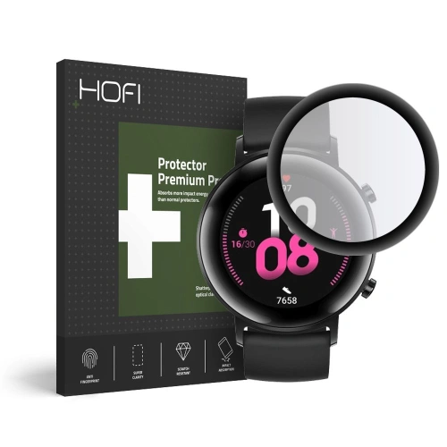 Kup Sticlă hibridă Hofi Hybrid Glass Huawei Watch GT 2 42mm Negru - HOFI034 - {ean13} - Sklep Home Screen
