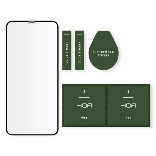 Kup Sticlă securizată Hofi Full Pro+ Apple iPhone 12/12 Pro Negru - HOFI045BLK - {ean13} - Sklep Home Screen