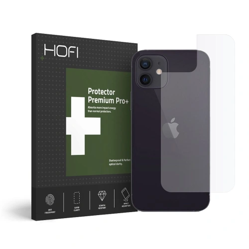 Kup Sticlă hibridă pe spate Hofi Hybrid Pro+ Back Protector Apple iPhone 12 mini - HOFI051 - {ean13} - Sklep Home Screen