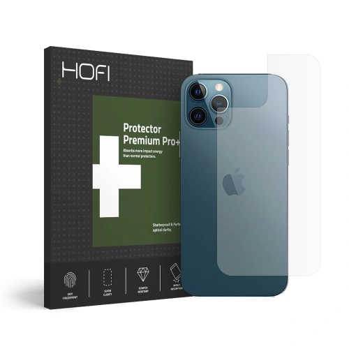 Kup Sticlă hibridă pe spate Hofi Hybrid Pro+ Back Protector Apple iPhone 12 Pro Max - HOFI053 - {ean13} - Sklep Home Screen