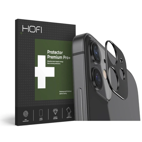 Kup Felület Hofi Metal Styling Camera Apple iPhone 12 Fekete - HOFI059BLK - {ean13} - Sklep Home Screen