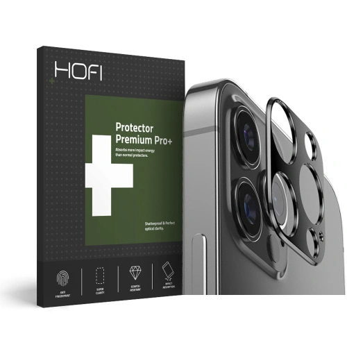 Kup Nakládka Hofi Metal Styling Camera Apple iPhone 12 Pro Max Fekete - HOFI060BLK - {ean13} - Sklep Home Screen