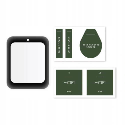 Kup Hibrid üveg Hofi Hybrid Glass Xiaomi Mi Watch Lite Fekete - HOFI062BLK - {ean13} - Sklep Home Screen