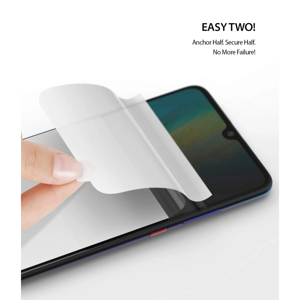 Folia Ringke Dual Easy Full Cover Huawei Mate 20 Case Friendly