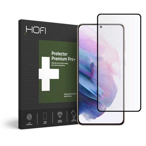 Kup Edzett üveg Hofi Glass Pro+ Samsung Galaxy S21+ Plus Fekete - HOFI075BLK - {ean13} - Sklep Home Screen