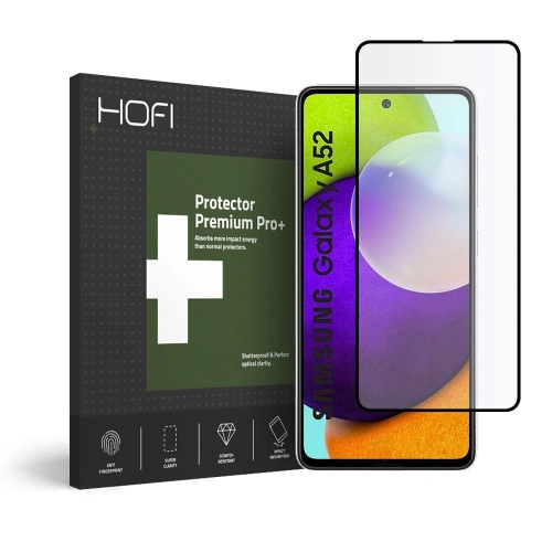 Kup Edzett üveg Hofi Glass Pro+ Samsung Galaxy A52/A52s Fekete - HOFI081BLK - {ean13} - Sklep Home Screen