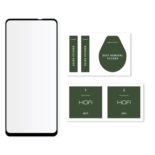 Kup Edzett üveg Hofi Glass Pro+ Redmi Note 10 Pro Fekete - HOFI087BLK - {ean13} - Sklep Home Screen