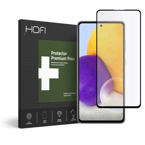 Kup Gehärtetes Glas Hofi Glass Pro+ Samsung Galaxy A72 Schwarz - HOFI088BLK - {ean13} - Sklep Home Screen