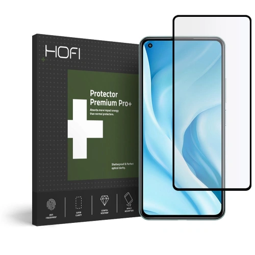 Kup Sticlă securizată Hofi Glass Pro+ Xiaomi Mi 11 Lite/NE/5G Negru - HOFI098BLK - {ean13} - Sklep Home Screen