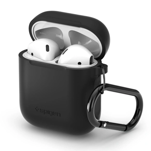 Kup Silikonhülle Spigen AirPods Case Schwarz - SPN229BLK - {ean13} - Sklep Home Screen