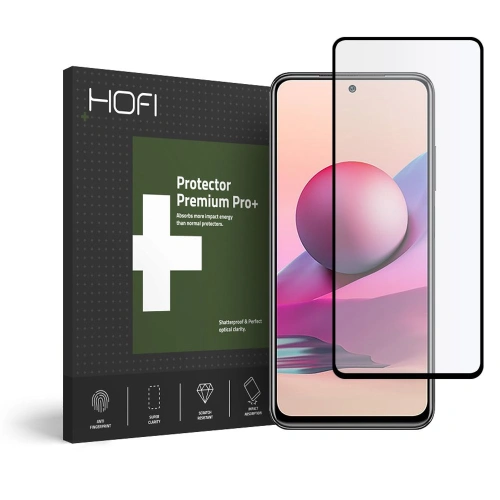 Kup Gehärtetes Glas Hofi Glass Pro+ Redmi Note 10/10s Schwarz - HOFI099BLK - {ean13} - Sklep Home Screen