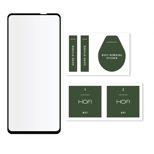 Kup Edzett üveg Hofi Glass Pro+ Realme 8/8 Pro Fekete - HOFI100BLK - {ean13} - Sklep Home Screen