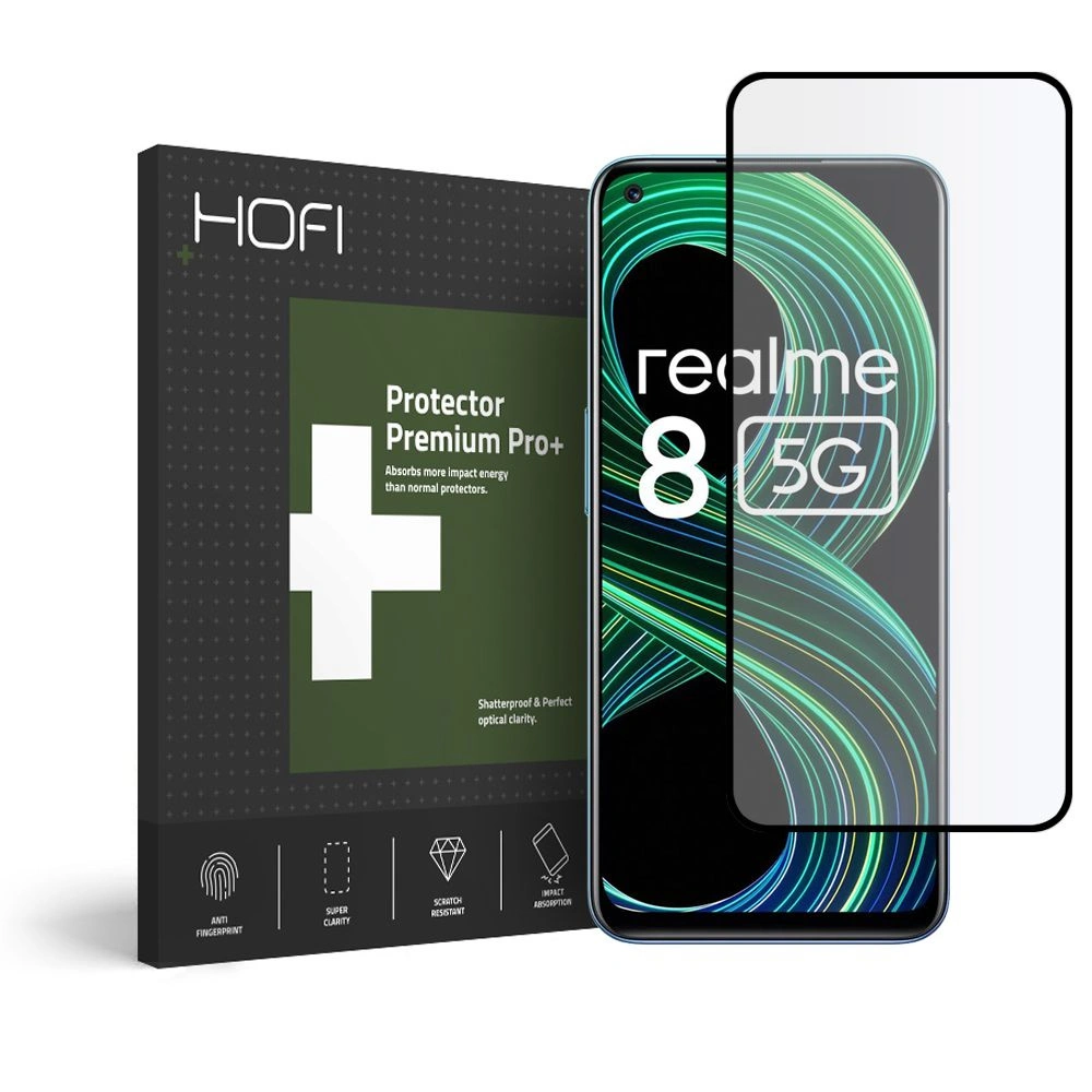 Szkło hartowane Hofi Glass Pro+ Realme 8 5G/Narzo 30 5G Black
