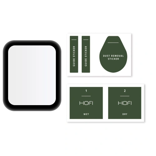 Kup Hybriertes Glas Hofi Hybrid Glass Amazfit GTS 2 Mini Schwarz - HOFI110BLK - {ean13} - Sklep Home Screen