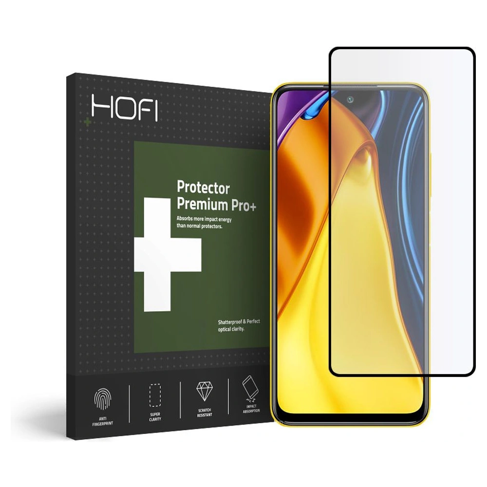 Szkło hartowane Hofi Glass Pro+ POCO M3 Pro 5G/Redmi Note 10 5G Black