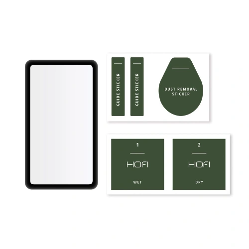 Kup Hibrid üveg Hofi Hybrid Glass Huawei Band 6 Fekete - HOFI117BLK - {ean13} - Sklep Home Screen