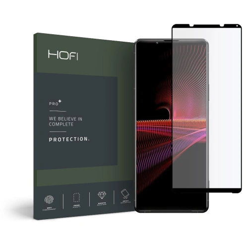 Kup Gehärtetes Glas Hofi Glass Pro+ Sony Xperia 1 III Schwarz - HOFI118BLK - {ean13} - Sklep Home Screen