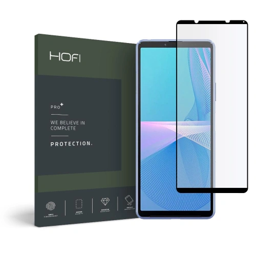 Kup Gehärtetes Glas Hofi Glass Pro+ Sony Xperia 10 III Schwarz - HOFI120BLK - {ean13} - Sklep Home Screen