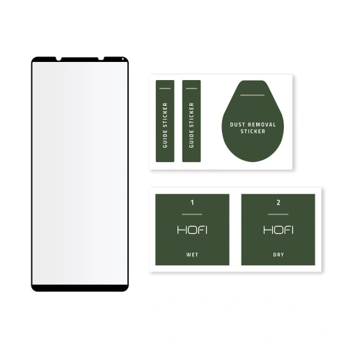Kup Gehärtetes Glas Hofi Glass Pro+ Sony Xperia 10 III Schwarz - HOFI120BLK - {ean13} - Sklep Home Screen
