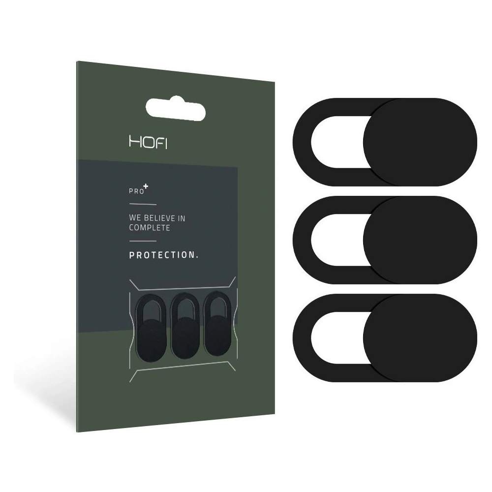 Przesłona kamery Hofi Slim Pro+ Webcam Cover Black