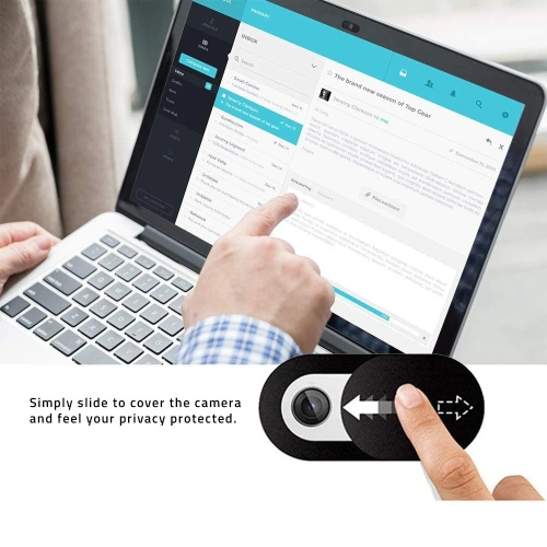 Kup Obiectiv cameră Hofi Slim Pro+ Webcam Cover Black - HOFI127BLK - {ean13} - Sklep Home Screen
