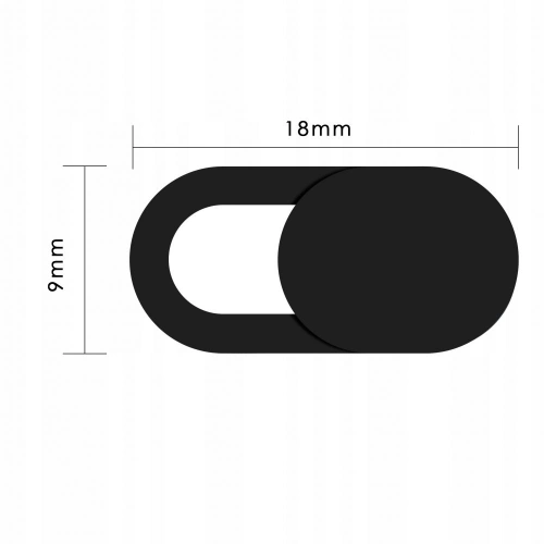 Kup Obiectiv cameră Hofi Slim Pro+ Webcam Cover Black - HOFI127BLK - {ean13} - Sklep Home Screen