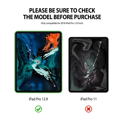 Buy Ringke Smart Case Apple iPad Pro 12.9 2018 Black - RGK825BLK - {ean13} - Home Screen Store Europe