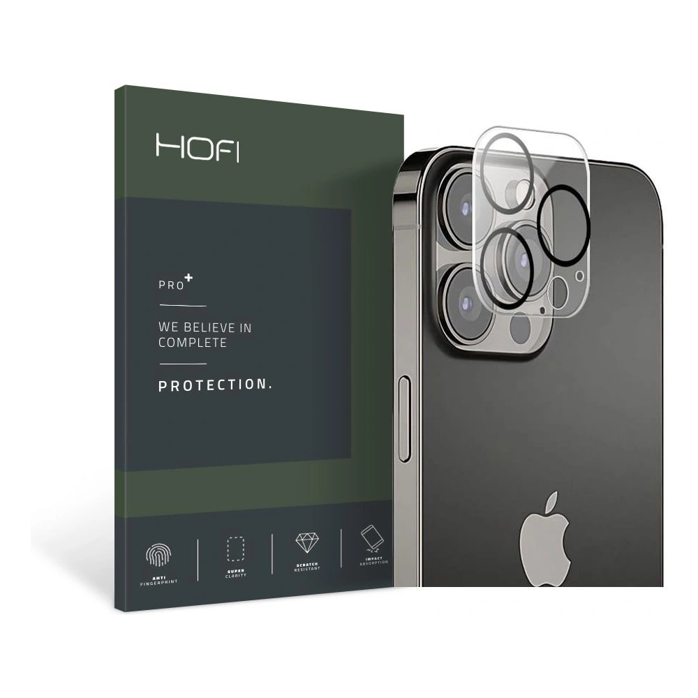 Szkło na obiektyw aparatu Hofi Cam Pro+ Apple iPhone 13 Pro/13 Pro Max Clear