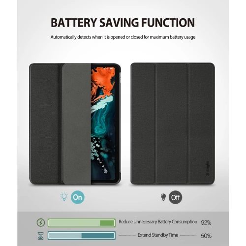 Kup Etui Ringke Smart Case Apple iPad Pro 12.9 2018 (3. generație) Negru - RGK825BLK - {ean13} - Sklep Home Screen