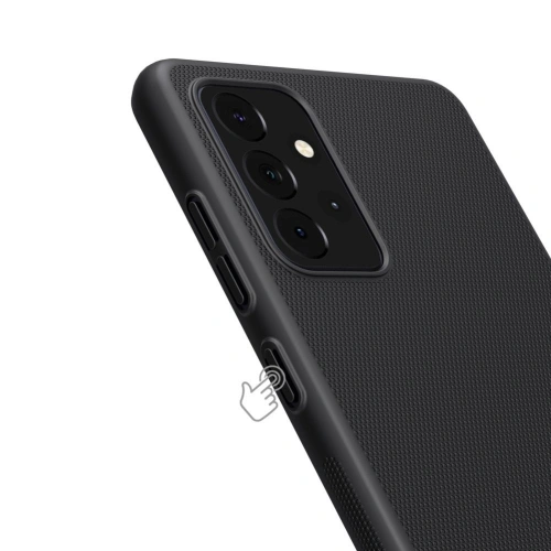 Kup Case Nillkin Frosted Shield Samsung Galaxy A72 Schwarz - NLK005BLK - {ean13} - Sklep Home Screen