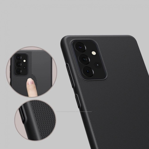 Kup Case Nillkin Frosted Shield Samsung Galaxy A72 Schwarz - NLK005BLK - {ean13} - Sklep Home Screen